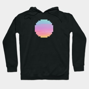 Pastel Rainbow Aesthetic Circle Hoodie